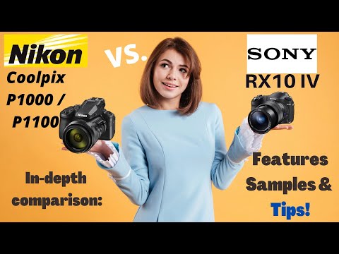 Nikon P1000/P1100 vs. Sony RX10 IV