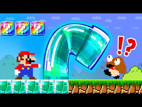 When Super Mario Bros., But Mario Can Turn Anything He Wants Into SLIME...
