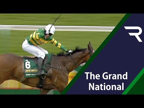 HE DID IT! The legendary AP McCoy finally wins the Grand National aboard DON'T PUSH IT in 2010