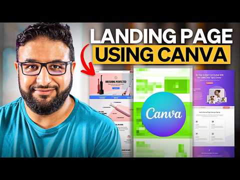 How to Create a Landing Page With Canva
