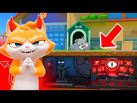 Building SECRET UNDERGROUND BASE in I AM CAT VR!