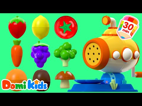 最强玩具大闖關！🪀🛩 | 厨房大揭秘！🍴🍜| 幼兒啓蒙 | 兒童認知 | 熱門游戲 | 🧩寶貝多米益智