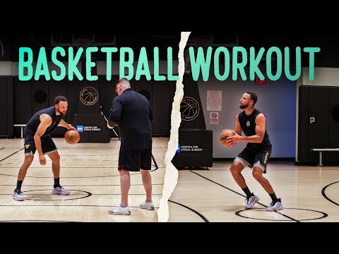 Stephen Curry's Basketball Workout During The Off-Season