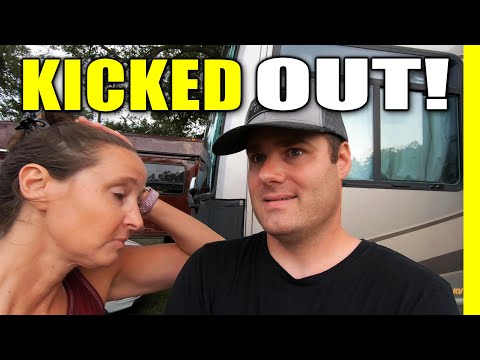 KICKED OUT OF OUR CAMPGROUND! And You Won't Believe Why | RV Living