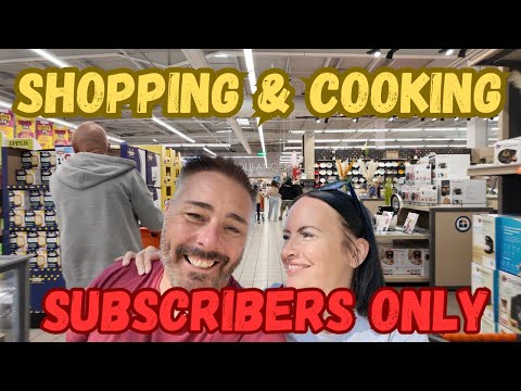 Discovering French Supermarkets, Cooking a Curry, & Full English Breakfast | Subscribers only
