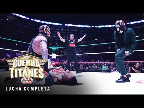 LUCHA COMPLETA: Rey Mysterio & Rey Fenix vs. Grande Americano & Dominik Mysterio, Guerra de Titanes