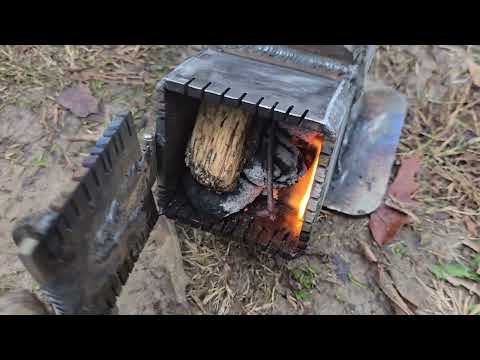 Actual homemade rocket stove