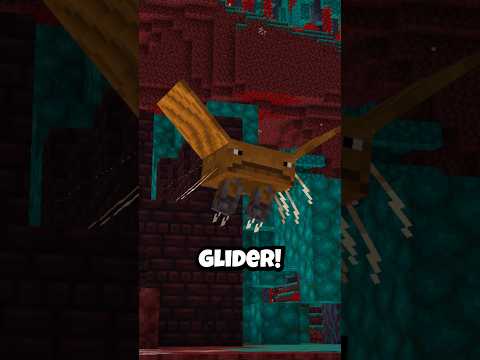 FLYING Strider in Minecraft #shorts #minecraft