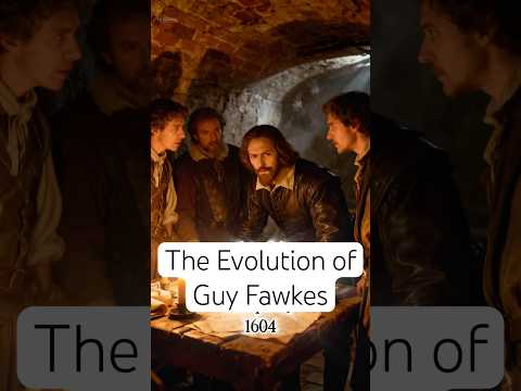 The Evolution of Guy Fawkes 🎇 #history