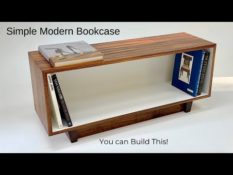Build This Bookcase / Basic Wood Veneer, Woodworking Project
