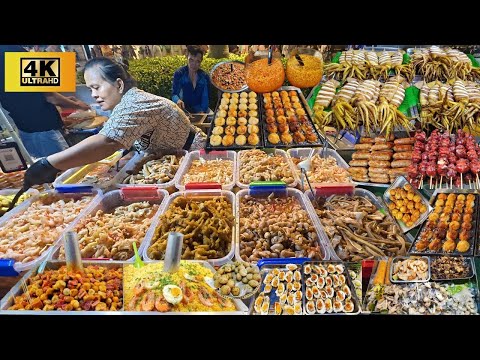 Amazing! Cambodian Street Food - Collection 2025 Phnom Penh City 