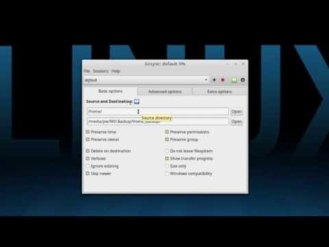 Linux Tip | Making Backups with Grsync