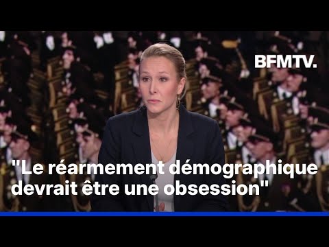 Natalité, présidentielle... L'interview de Marion Maréchal en intégralité