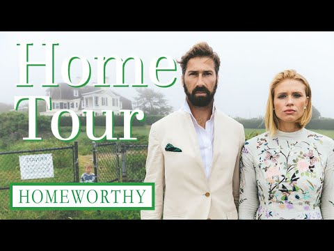 HOUSE TOUR | Oceanfront Newport Mansion with Beautiful Gardens