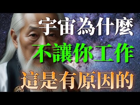 天生注定的你會發現宇宙不讓你工作是有原因的，遵循宇宙的計劃！