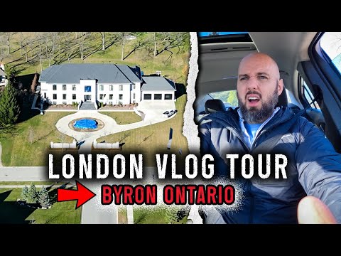 London Vlog Tour: Byron Ontario - From Mansions to Starter Homes