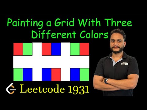 Painting a Grid With Three Different Colors | Leetcode 1931 | DP Bitmasking