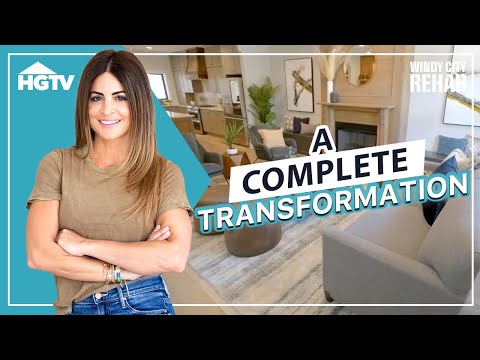 Modern Farmhouse Bungalow Renovation Adds Second Story | Windy City Rehab | HGTV