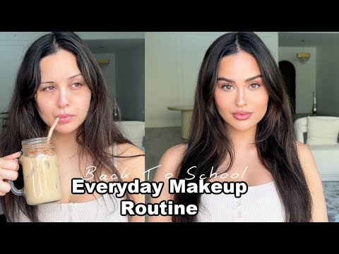 Everyday Makeup Routine Techniques For Back To School/Work | Christen Dominique
