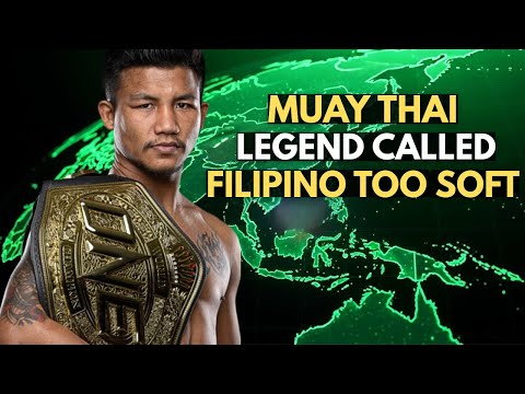 Thai Muay Thai Legend Called Filipino 🇵🇭 Too Soft – What Happened Next Left Everyone Speechless