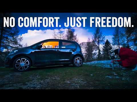 WILD CAMPING IN A TINY CAR – THE REAL EXPERIENCE