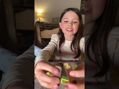 Kids trying the viral Dubai Chocolate 🍫