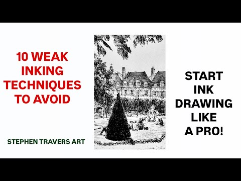10 Ink Techniques to Avoid for Pro Drawings!