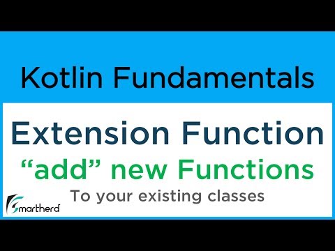 Kotlin EXTENSION FUNCTIONS with example. Kotlin Android Tutorial #7.7