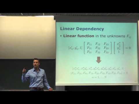 Photogrammetry II - 04 - Direct Solution for Fundamental and Essential Matrix (2015/16)