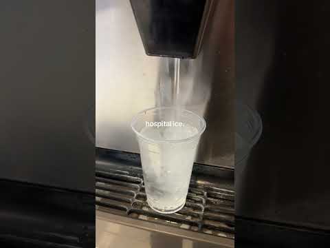 nothing like my sweet treat: mini yummy ice at the hospital #hospital #healthcare #ice #asmr