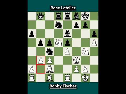 Bobby Fischer vs Rene Letelier ◉ Mar del Plata Tournament 1960 | Rare Loss by Fischer