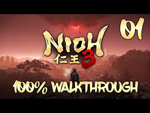 Nioh 3 - 100% Walkthrough Part 1: Escape for Hitokoto Slope