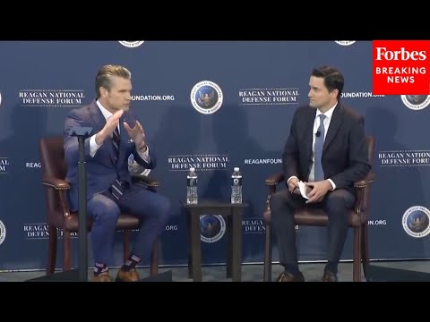 FULL QANDA: Hegseth Takes Questions On 'Double-Tap' Strike, Signalgate, China, AI, And More