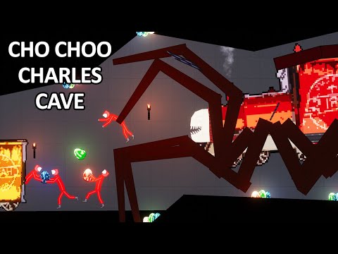 I Found CHOO CHOO CHARLES' Eggs In The Cave - People Playground