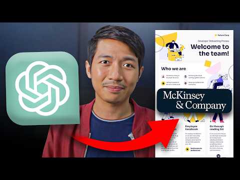 How to Use ChatGPT-5 to Make McKinsey Level Presentations