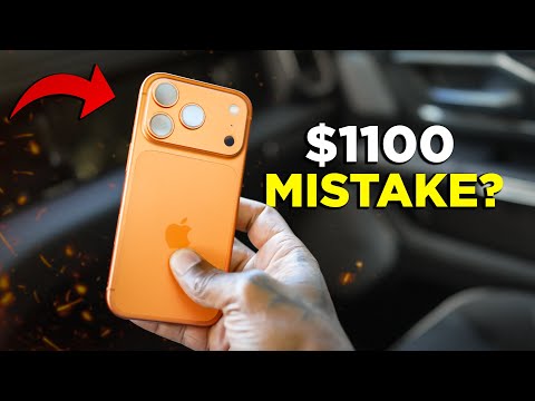 BUYERS REMORSE? 3 WEEKS LATER with the iPhone 17 Pro..