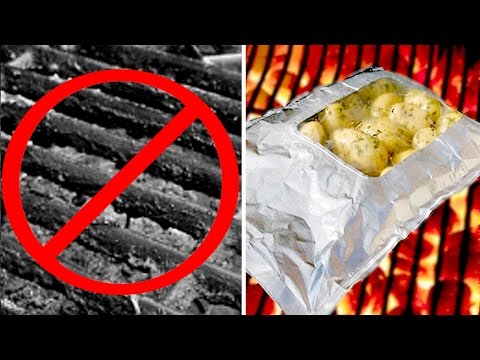 Best CLEAR Grill Foil Pack - Cook Food PERFECTLY on BBQ w/ NO Clean Up