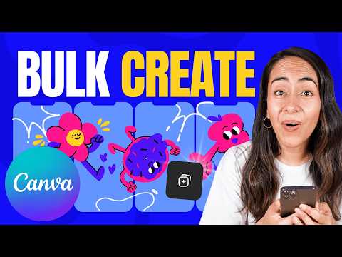 Bulk Create Content with images in Canva