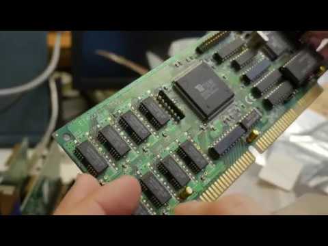 One of the last ISA, and 1st accelerated VGA card: ET4000/w32i