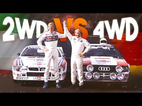 WRC 1983 - Lancia vs Audi - The Most INCREDIBLE Rally Season!