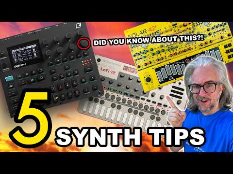5 LIFE CHANGING SYNTH TIPS (don’t miss #3 it's special!) // Episode 4