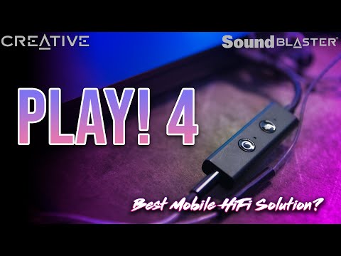 Creative Play! 4 Review // Best Mobile HiFi Solution?