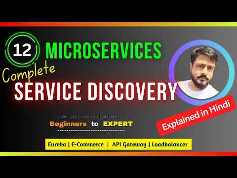 Service Discovery in Microservices | Eureka, API Gateway, Load Balancer Explained in Hindi