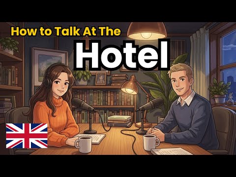 How to Talk at the Hotel in English | English Conversation Practice