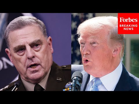 Milley Clarifies Phone Call With Pelosi, Says He Never Agreed That Trump Was 'Crazy'