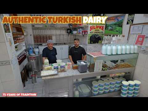 How Turkish Yogurt & Kaymak Are Made | Full Traditional Process
