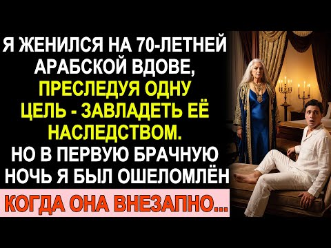 Я женился на 70-летней арабской вдове, чтобы завладеть её наследством, но в первую брачную ночь...