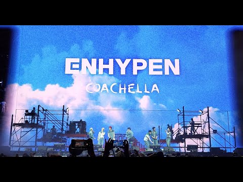 [4K] Enhypen Coachella 2025 - No Doubt (FanCam)