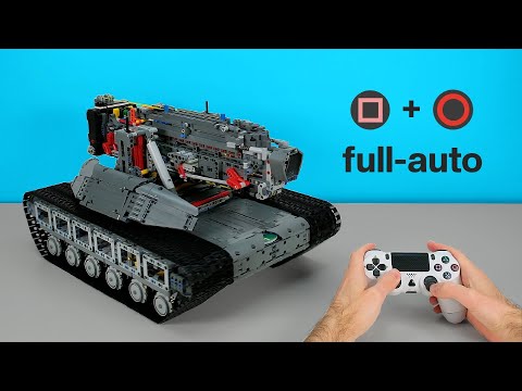 Most Complex Lego Tank