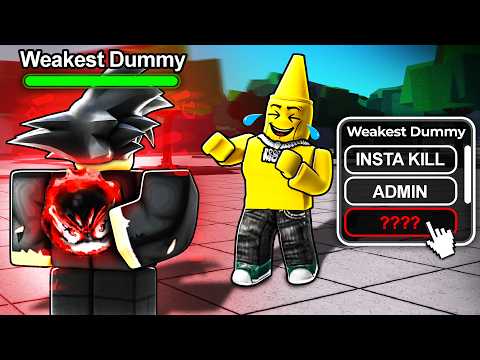 Playing As The WEAKEST DUMMY To Troll My Friend in Strongest Battlegrounds